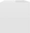 vidaXL - Tv-meubel - 100x30x30 - cm - bewerkt - hout - hoogglans - wit
