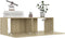 vidaXL - Tv-meubel - 100x30x30 - cm - bewerkt - hout - sonoma - eikenkleurig
