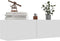 vidaXL - Tv-meubel - 100x30x30 - cm - bewerkt - hout - wit