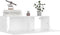 vidaXL - Tv-meubel - 100x30x30 - cm - bewerkt - hout - wit
