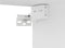 vidaXL - Tv-meubel - 100x30x30 - cm - bewerkt - hout - wit