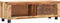 vidaXL - Tv-meubel - 100x30x33 - cm - massief - gerecycled - hout