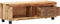 vidaXL - Tv-meubel - 100x30x33 - cm - massief - gerecycled - hout