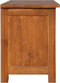 vidaXL - Tv-meubel - 100x30x40 - cm - massief - teakhout