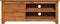 vidaXL - Tv-meubel - 100x30x40 - cm - massief - teakhout