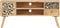 vidaXL - Tv-meubel - 100x30x45 - cm - massief - mangohout