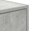 vidaXL - Tv-meubel - 100x31x25,5 - cm - bewerkt - hout - betongrijs