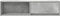 vidaXL - Tv-meubel - 100x31x25,5 - cm - bewerkt - hout - betongrijs