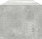 vidaXL - Tv-meubel - 100x31x25,5 - cm - bewerkt - hout - betongrijs