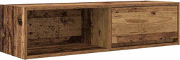 vidaXL - Tv-meubel - 100x31x25,5 - cm - bewerkt - hout - oud - hout