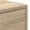 vidaXL - Tv-meubel - 100x31x25,5 - cm - bewerkt - hout - sonoma - eikenkleurig