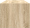 vidaXL - Tv-meubel - 100x31x25,5 - cm - bewerkt - hout - sonoma - eikenkleurig