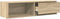 vidaXL - Tv-meubel - 100x31x25,5 - cm - bewerkt - hout - sonoma - eikenkleurig