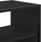 vidaXL - Tv-meubel - 100x31x39,5 - cm - bewerkt - hout - en - metaal - zwart