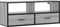 vidaXL - Tv-meubel - 100x31x39,5 - cm - bewerkt - hout - metaal - grijs - sonoma - eiken