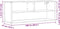 vidaXL - Tv-meubel - 100x31x39,5 - cm - bewerkt - hout - metaal - grijs - sonoma - eiken