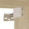 vidaXL - Tv-meubel - 100x31x39,5cm - bewerkt - hout - metaal - sonoma - eikenkleurig