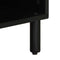 vidaXL - Tv-meubel - 100x33,5x46 - cm - massief - ruw - mangohout - zwart
