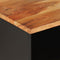 vidaXL - Tv-meubel - 100x33x46 - cm - massief - acaciahout - en - bewerkt - hout