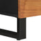 vidaXL - Tv-meubel - 100x33x46 - cm - massief - acaciahout - en - bewerkt - hout