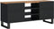 vidaXL - Tv-meubel - 100x33x46 - cm - massief - acaciahout - en - bewerkt - hout