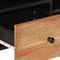 vidaXL - Tv-meubel - 100x33x46 - cm - massief - acaciahout - en - bewerkt - hout