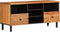 vidaXL - Tv-meubel - 100x33x46 - cm - massief - acaciahout