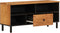 vidaXL - Tv-meubel - 100x33x46 - cm - massief - acaciahout