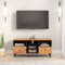 vidaXL - Tv-meubel - 100x33x46 - cm - massief - acaciahout