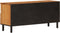 vidaXL - Tv-meubel - 100x33x46 - cm - massief - acaciahout