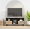 vidaXL - Tv-meubel - 100x33x46 - cm - massief - hout - gerecycled - en - bewerkt - hout