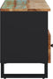 vidaXL - Tv-meubel - 100x33x46 - cm - massief - hout - gerecycled - en - bewerkt - hout