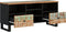vidaXL - Tv-meubel - 100x33x46 - cm - massief - hout - gerecycled - en - bewerkt - hout