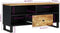vidaXL - Tv-meubel - 100x33x46 - cm - massief - mangohout - en - bewerkt - hout