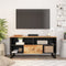 vidaXL - Tv-meubel - 100x33x46 - cm - massief - mangohout - en - bewerkt - hout