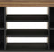 vidaXL - Tv-meubel - 100x33x46 - cm - massief - mangohout - en - bewerkt - hout