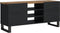 vidaXL - Tv-meubel - 100x33x46 - cm - massief - mangohout - en - bewerkt - hout