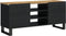 vidaXL - Tv-meubel - 100x33x46 - cm - massief - mangohout - en - bewerkt - hout