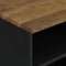 vidaXL - Tv-meubel - 100x33x46 - cm - massief - mangohout - en - bewerkt - hout