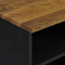 vidaXL - Tv-meubel - 100x33x46 - cm - massief - mangohout - en - bewerkt - hout