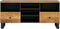 vidaXL - Tv-meubel - 100x33x46 - cm - massief - mangohout - en - bewerkt - hout