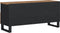 vidaXL - Tv-meubel - 100x33x46 - cm - massief - mangohout - en - bewerkt - hout