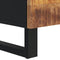 vidaXL - Tv-meubel - 100x33x46 - cm - massief - mangohout - en - bewerkt - hout