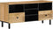 vidaXL - Tv-meubel - 100x33x46 - cm - massief - mangohout