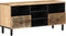 vidaXL - Tv-meubel - 100x33x46 - cm - massief - mangohout