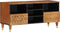 vidaXL - Tv-meubel - 100x33x46 - cm - massief - mangohout