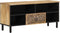vidaXL - Tv-meubel - 100x33x46 - cm - massief - mangohout