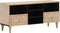 vidaXL - Tv-meubel - 100x33x46 - cm - massief - mangohout