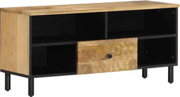 vidaXL - Tv-meubel - 100x33x46 - cm - massief - mangohout
