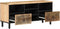 vidaXL - Tv-meubel - 100x33x46 - cm - massief - mangohout